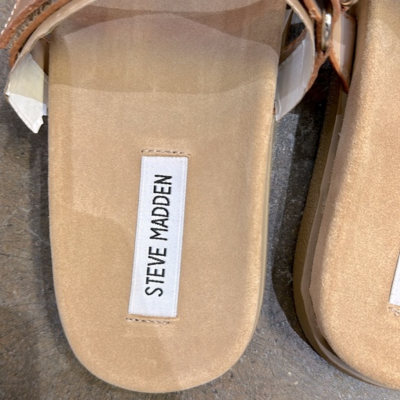 STEVE MADDEN “MAYVEN” ROSE GOLD SANDAL. BRAND NEW. SIZE 7.0 - Picture 3 of 5